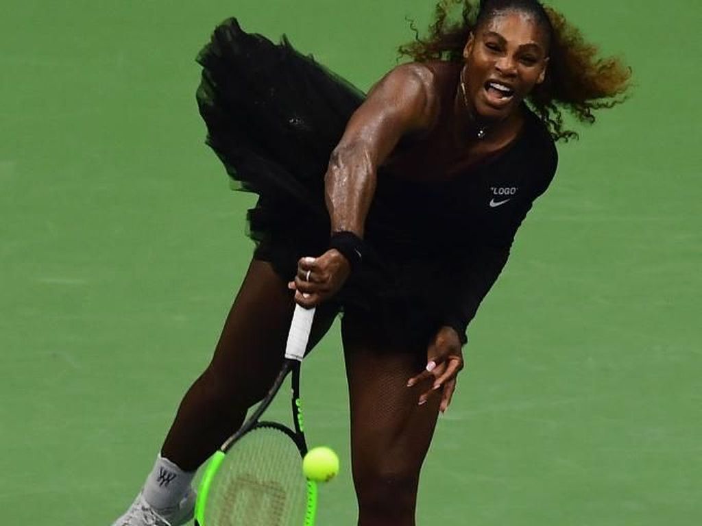 Kostum Wakanda Dilarang, Serena Williams Bergaya Bak Balerina di US Open