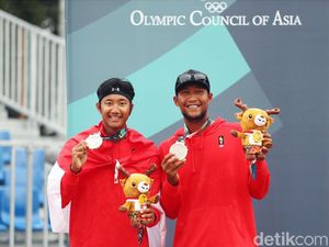 Kalah di Final Voli Pantai Putra, Ade Candra/Ashfiya Raih Perak