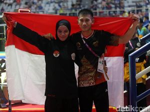 Relationship Goals! Begini Latihan Pasangan Suami Istri Peraih Emas Silat