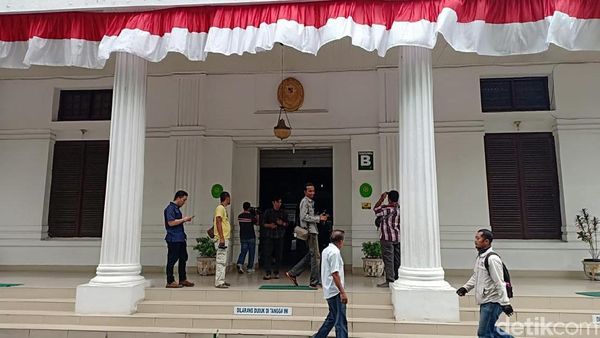 Foto: Suasana PN Medan Pasca KPK OTT Hakim