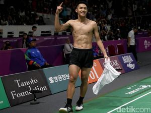 Ternyata... Ini yang Bikin Jonatan Christie Selebrasi Buka Baju