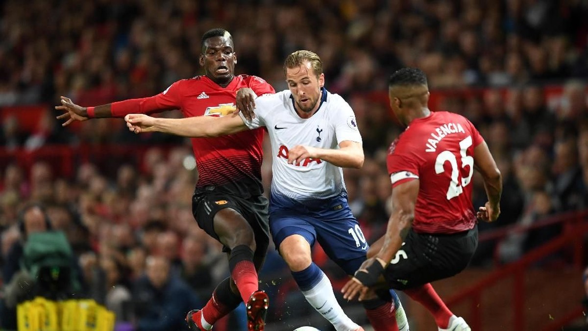 Tottenham Hotspur mempermalukan Manchester United di Old Trafford. (Foto: Michael Regan/Getty Images)