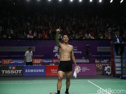 Jonatan Christie Sabet Emas, Arie Untung: Masuk Pak Eko!