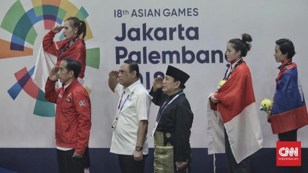 Indonesia kini sudah mengoleksi 30 medali emas Asian Games 2018.