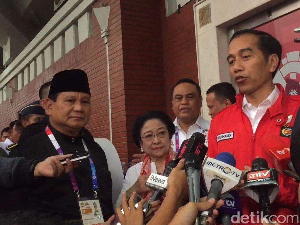 Video: Tawa Megawati dan Jokowi Pecah saat Prabowo Ucapkan Ini