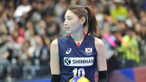 Tangguhnya Kim Yeon-koung, Atlet Voli Cantik Korsel yang Akan Lawan Indonesia