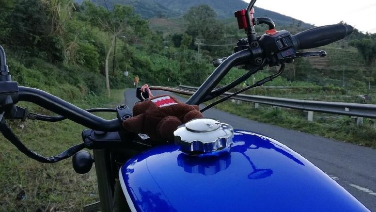 Yamaha Scorpio Penakluk Gunung di Jawa Tengah