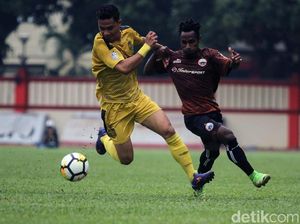 Laga Pemanasan, Persija Ditahan Imbang Bhayangkara