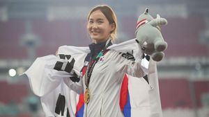 Dapat Medali Emas, Atlet Lari Korea Ini Wajah Beningnya Bikin Terpana