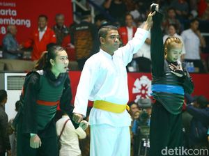 Wewey Wita Sumbang Emas Terakhir Pencak Silat
