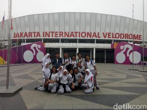 Terpesona Kemegahan Velodrome, Pelajar Ini Sebut Seperti di Luar Negeri