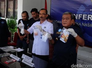 Kendalikan Peredaran Sabu dari Lapas, 2 Napi Diciduk BNNP Jateng