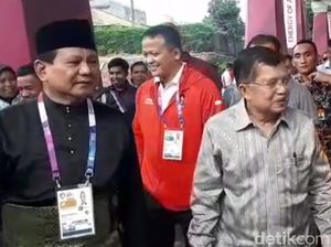 Prabowo-Megawati-JK Anteng Tonton Pencak Silat