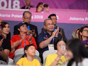 Saksikan Asian Games, Mendes Apresiasi Perjuangan Atlet Senam RI