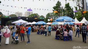 Seru! Begini Suasana Area Kuliner Asian Games di GBK, Senayan