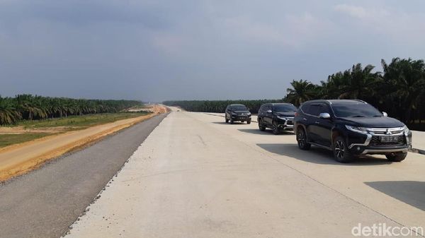 Penampakan Terkini Akses Tol Pertama Lampung