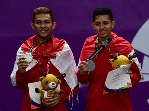 Gagal Rebut Emas, Fajar/Rian Akan Tetap Berusaha Wujudkan Nazar Berangkatkan Haji Orang Tua