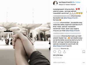 Komen di Instagram Kartika Putri, Mulan Jameela Dibully