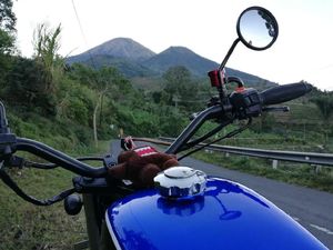 Yamaha Scorpio Penakluk Gunung di Jawa Tengah