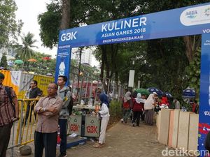 Ada Lontong Pecel hingga Sate Taichan di Area Kuliner Asian Games Senayan