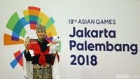 Pesilat Sugianto Tambah Emas Indonesia di Asian Games 2018