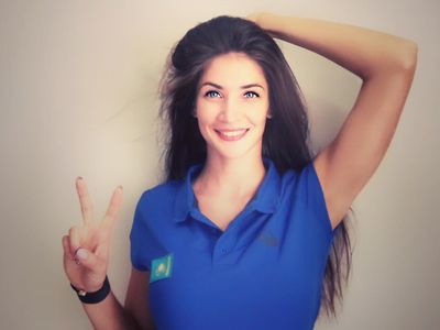 Intip Rahasia Smash Keras Atlet Voli Kazakhstan Kristina Karapetyan