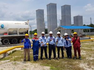 Pertamina Pasok LNG Pertama untuk Industri di Dumai