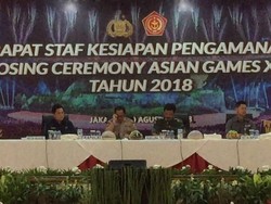 Kapolri hingga Erick Thohir Rapat Pengamanan Penutupan Asian Games