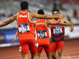 Pesan CdM Indonesia untuk PB PASI Usai Zohri Cs Raih Perak