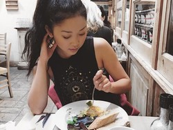 Duh Malu! Reaksi Lana Condor Ketahuan Buntuti David Beckham