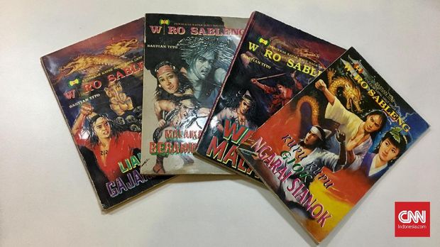 Buku lawas 'Wiro Sableng.'