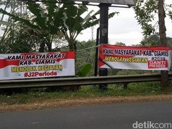 Di Ciamis Beredar Spanduk Menolak Deklarasi Jelang Pilpres 2019