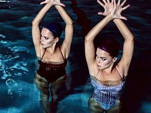 Mengintip Latihan Renang Artistik Si Kembar Cantik dari Kazakhstan Mengintip Latihan Renang Artistik Si Kembar Cantik dari Kazakhstan