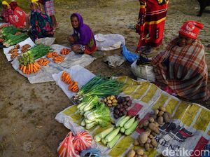 Foto: Berani Menawar, Bisa Dimaki Emak-emak Papua di Pasar Ini