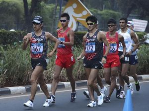 Emas Jalan Cepat 50 Km Melayang ke Jepang, Indonesia Kelima