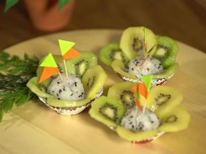 Kiwi Sticky Rice, Camilan Sehat Pencegah Demam