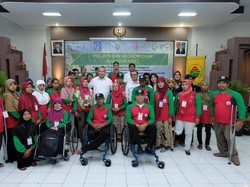 Berdayakan Kaum Disabilitas, Kemendes Gelar Pelatihan Hidroponik