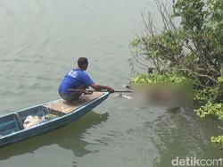 Mayat Pria Setengah Telanjang Ditemukan Warga di Sungai Brantas