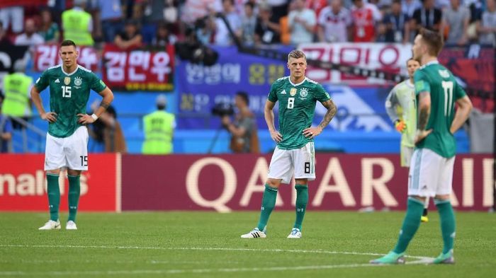 Joachim Loew mengaku membuat kesalahan dalam kegagalan Jerman di Piala Dunia 2018 (Foto: Laurence Griffiths/Getty Images) Joachim Loew mengaku membuat kesalahan dalam kegagalan Jerman di Piala Dunia 2018 (Foto: Laurence Griffiths/Getty Images)
