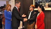 Semarak Indonesia di Resepsi Diplomatik di Wellington
