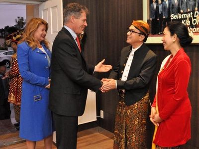 Semarak Indonesia di Resepsi Diplomatik di Wellington