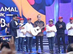 Konser Amal Lombok, Gitar Menaker Laku Dilelang Rp 1 Miliar