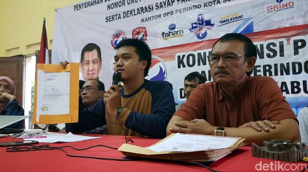 Perindo Kota Sukabumi Pecat Bacaleg Terlibat Sabu