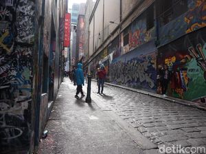 Foto: Gang Artistik Nan Instagenic di Melbourne, Australia