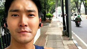 Ini Potret Siwon Suju Jogging di Jakarta Sebelum Tutup Asian Games