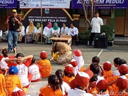 CT ARSA-IOF Sosialisasi Mitigasi Bencana Alam di SDN Kramat Pela