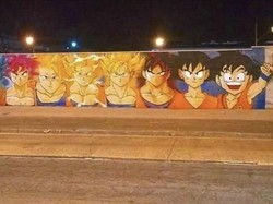 Mural Dragon Ball Menyebar hingga ke AS