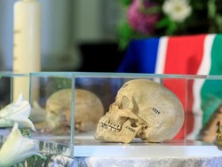 Jerman Kembalikan Tengkorak Suku Asli Namibia Korban Pembantaian