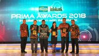 Bank Mega Raih Prima Awards 2018