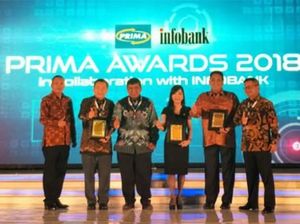 Bank Mega Raih Prima Awards 2018